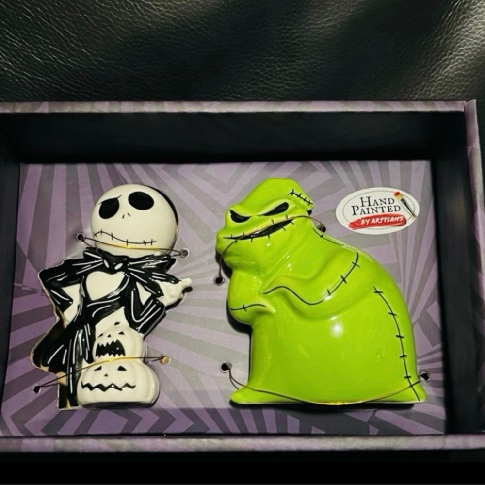 Halloween Nightmare Before Christmas Salt and Pepper Shakers